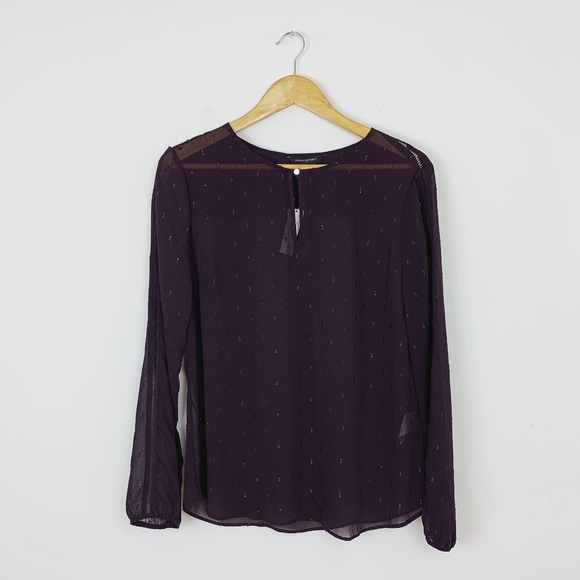 Banana Republic Tops - 2/$15 NWT Banana Republic Purple Top